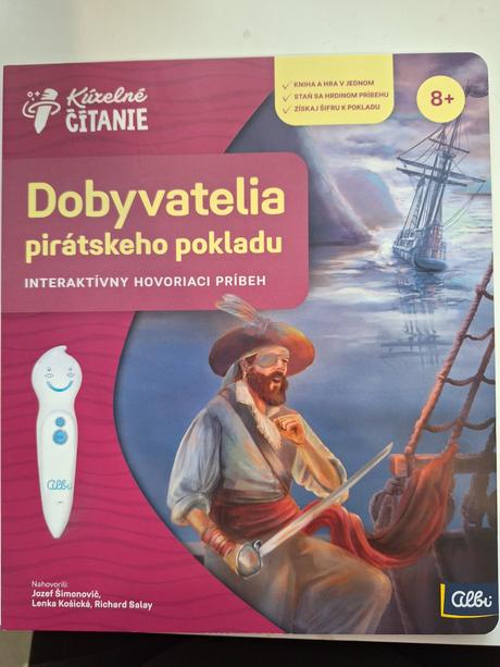 Kuzelne citanie dobyvatelia piratskeho pokladu, 