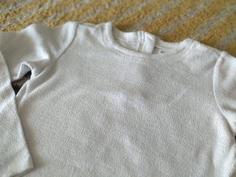 Krémová mikinka, coccodrillo,128