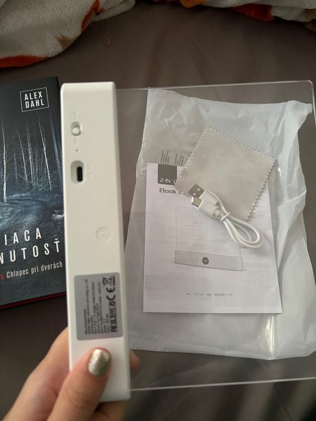 Led svetlo záložka do knihy, 