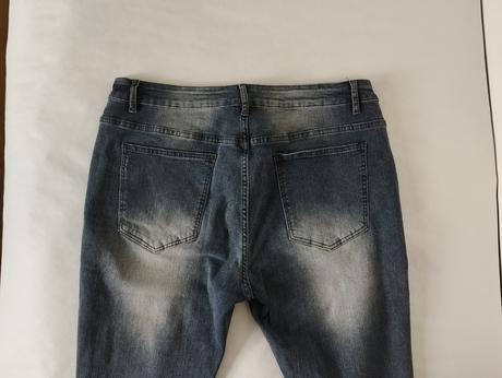 Pánske tmavomodré rifle, xl