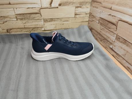 Skechers 37 - dámske tmavomodré našuchovacie tenis, skechers,37