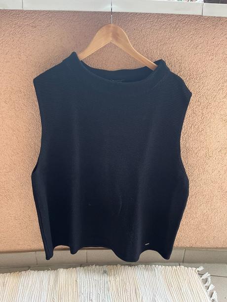 Čierna pletená vesta more & more m/l, m