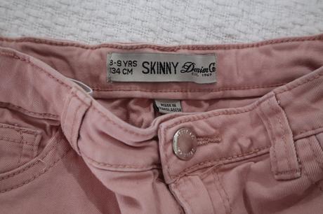 Dievčenské nohavice, skiny,134