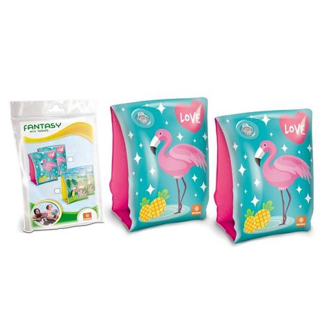 Rukávniky plameniak/ jungle 15x25cm, 