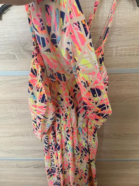 Maxišaty krásne krikľavé, l