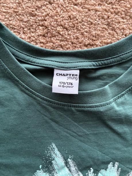 Bavlnené tričko s nástrekom vel. 14-15r., takko,170