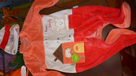 Veselý balíček pre dievčatko 3-6 mesiacov, 68–80