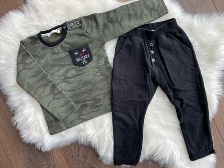Set tepláky + mikina army, 92