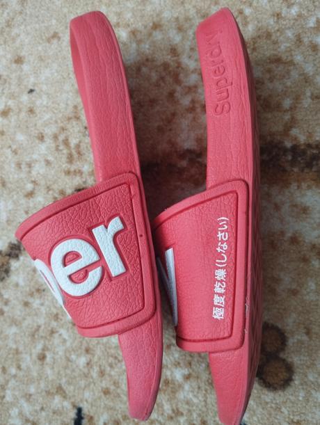 Cervene slapky superdry, superdry,37