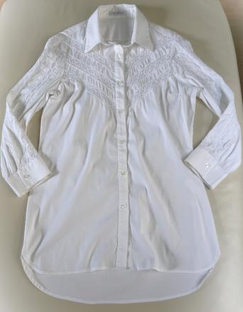 44/xl  flavio castellani biela blúzka, xl