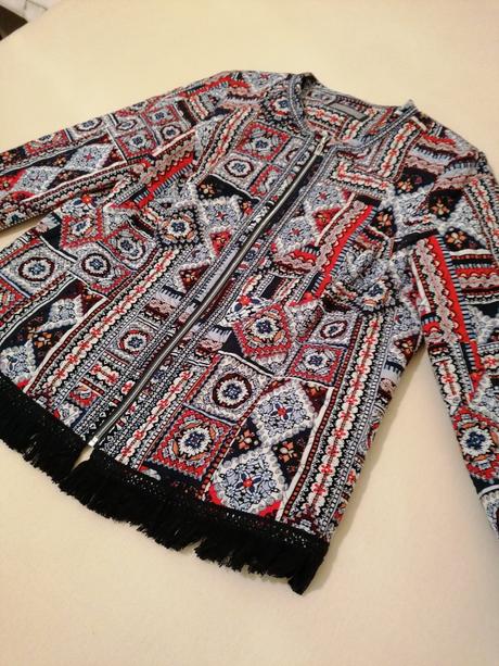 Bundičkové sačko na zips, c&a,l