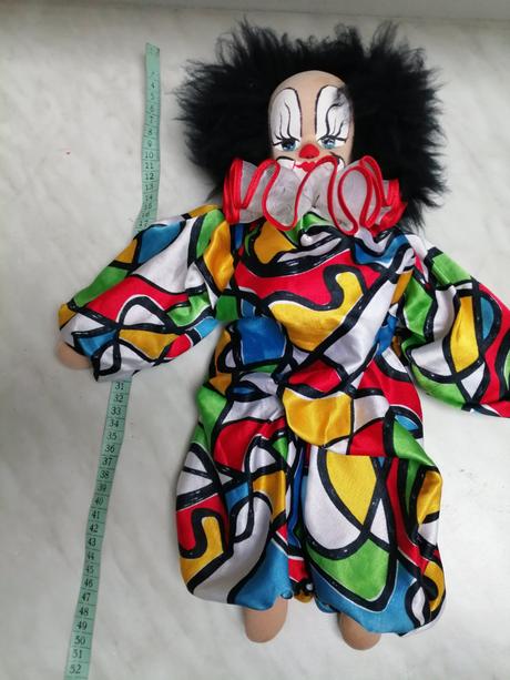 Hracka šašo, klaun viacfarebná, 