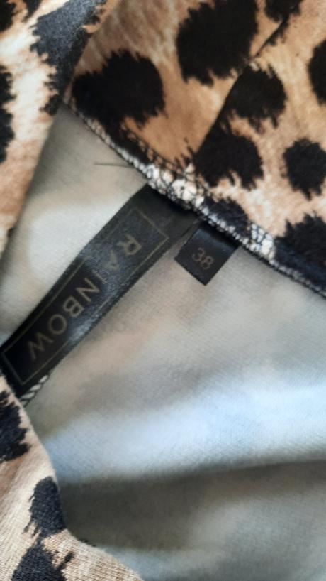 3.ŝaty hnedo-čierne  38, bonprix,38