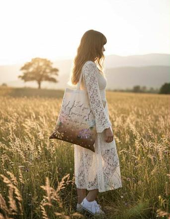 Plátené, ručne maľované tašky, 