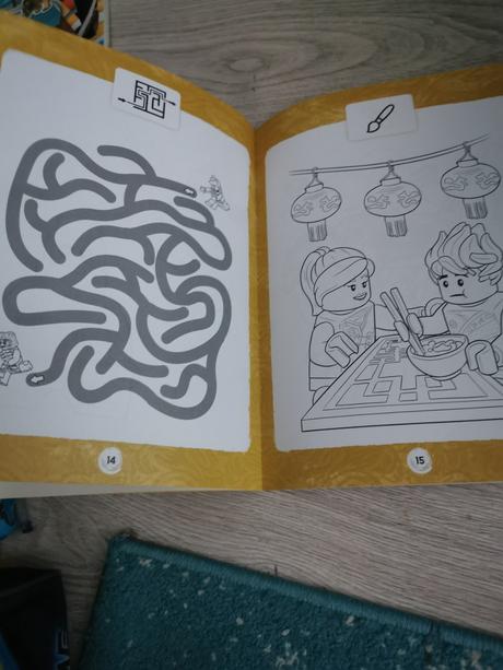 2x lego ninjago zošit,