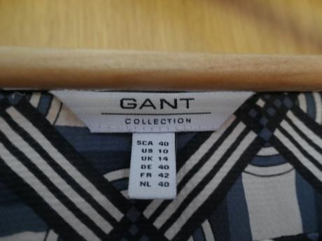 Gant luxusna satenova bluzka/topik vel. m/l, gant,l