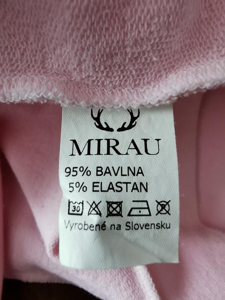 Dievčenská mikina mirau, mirau,116