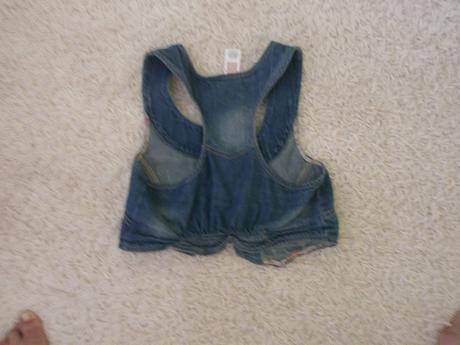 Krátka rifľová vestička, cherokee,140