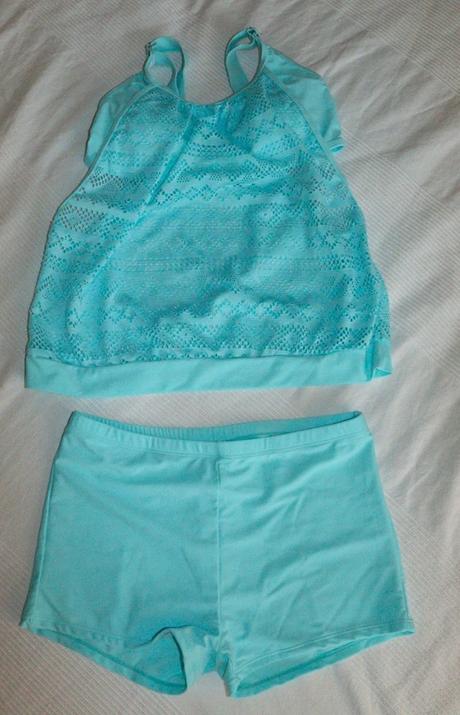 Tankiny so žakárovým tielkom swim lushoire / shein, m