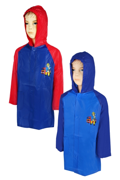 Pršiplášť  požiarnik sam, disney,104 / 116 / 128