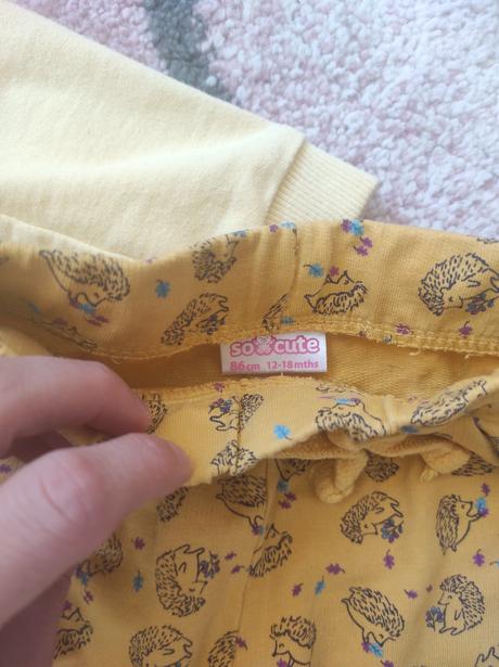 Set legíny, mikina, tepláky, 86–98