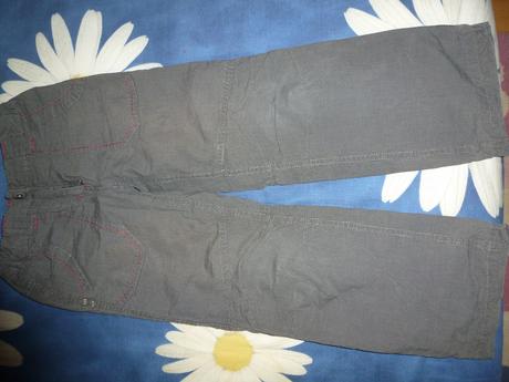 Dievcenske oteplene nohavice, c&a,116