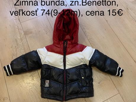 Zimná bunda benetton, benetton,74