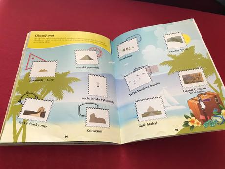 Kniha so samolepkami, rozmer 21,5 x 28, 