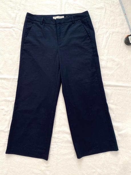 Tmavomodré culottes / kulotky z. pieszak, m