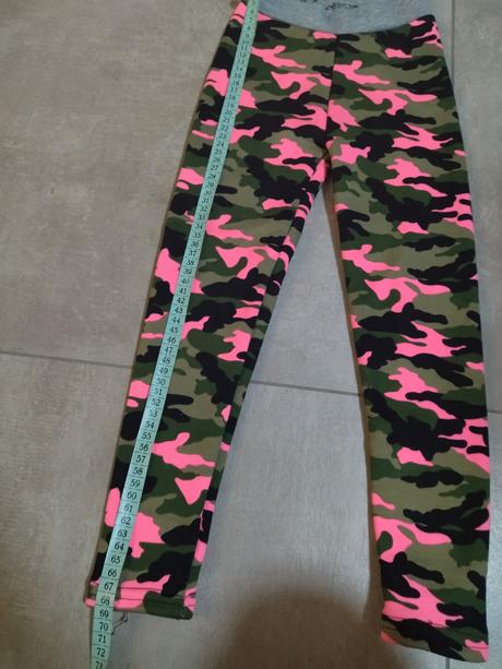 Zateplené hrubé maskacove leginy, 110