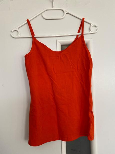 Oranžové tielko, camaieu,xs