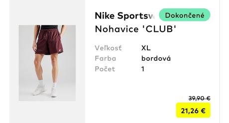 Pánske nike kraťasy nové, nike,xl
