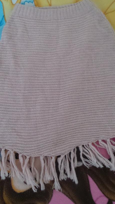 Pončo so strapcami, h&m,116