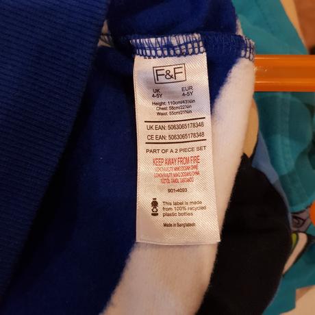 Zateplena mikina 104/110, f&f,104