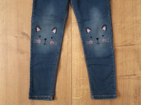 Dievčenské elastické rifle f&f 122 (6-7r) top stav, f&f,122