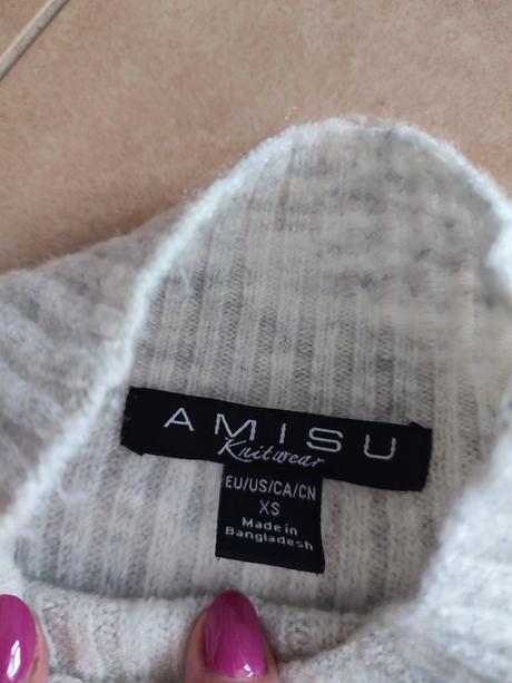 Dámsky sveter(rolák)amisu, amisu,xs