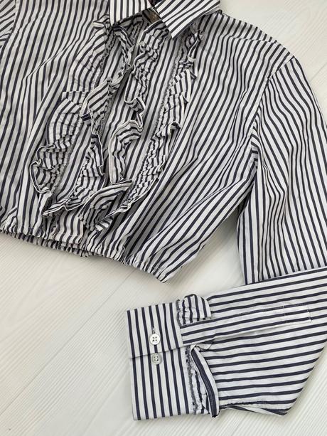 Alexa chung - crop blúzka, s