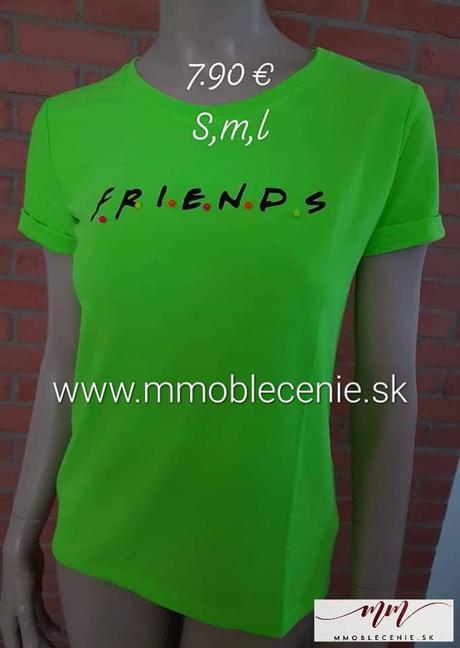 Tričko friends, l / m / s