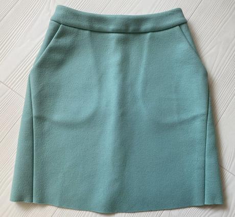 Marni - vlnená modrá sukňa, s