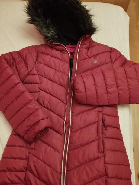 Predám kabát, predĺženú bundu, loap,158