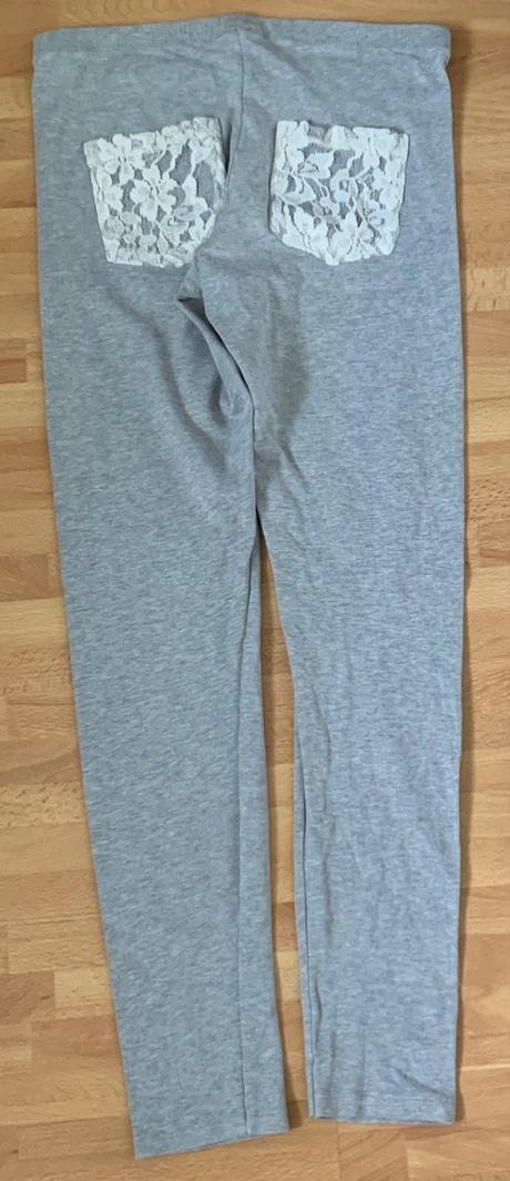 Benetton šedé legíny, benetton,134