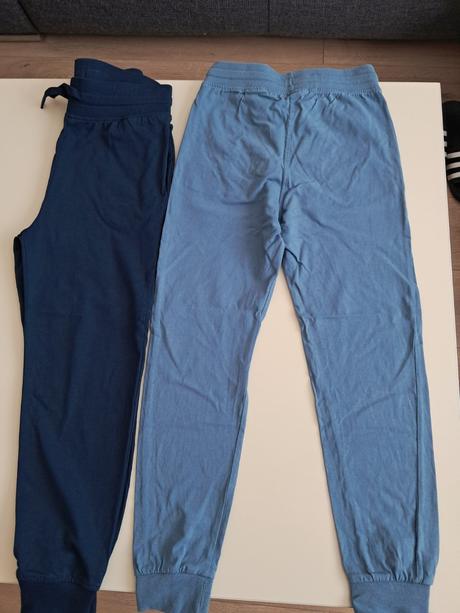 2ks teplaky 140/146 h&m, h&m,140