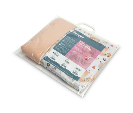 Sensillo velvet kompletdo kočíka s volánikom pikni, 