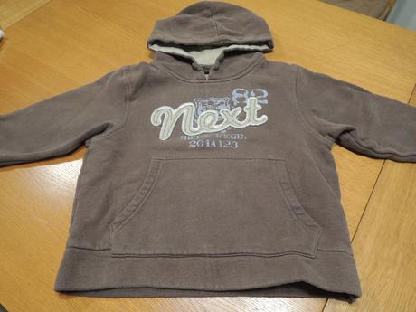 Tmavohneda mikinka, next,104