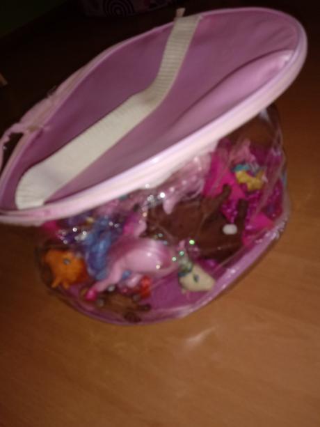 Poniky v plastovom kufríku,