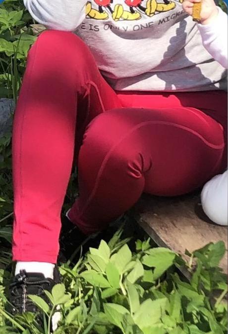 Ružové push-up legíny freddy s/36, 36