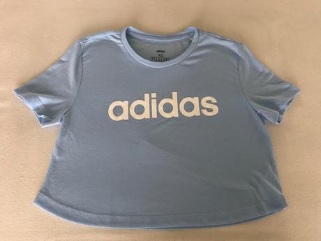 Crop top tricko, adidas,xs
