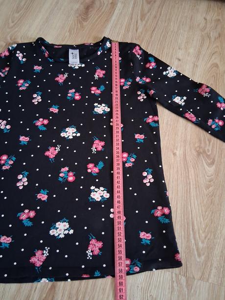 Kvetinkové tričko, c&a,170