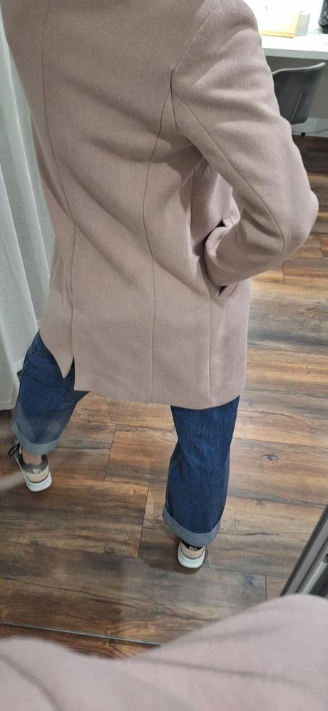 Kabát zara s vlnou 36/38, zara,s