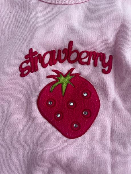 2 kusy ružových body s obrazkom, 74